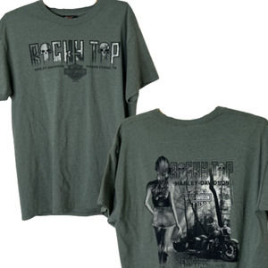 Harley Davidson T Shirt Pigeon Forge TN Motorcycle Size Large